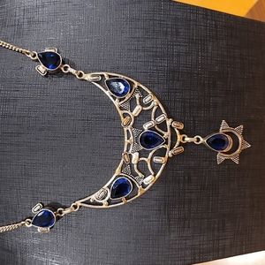 Blue Iolite & Silver Necklace 💙